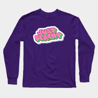 Just Peachy Long Sleeve T-Shirt